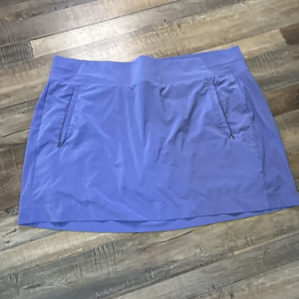 Athleta Brooklyn Skort Women's Plus 22 Adonis Blue Featherweight Stretch Gym
